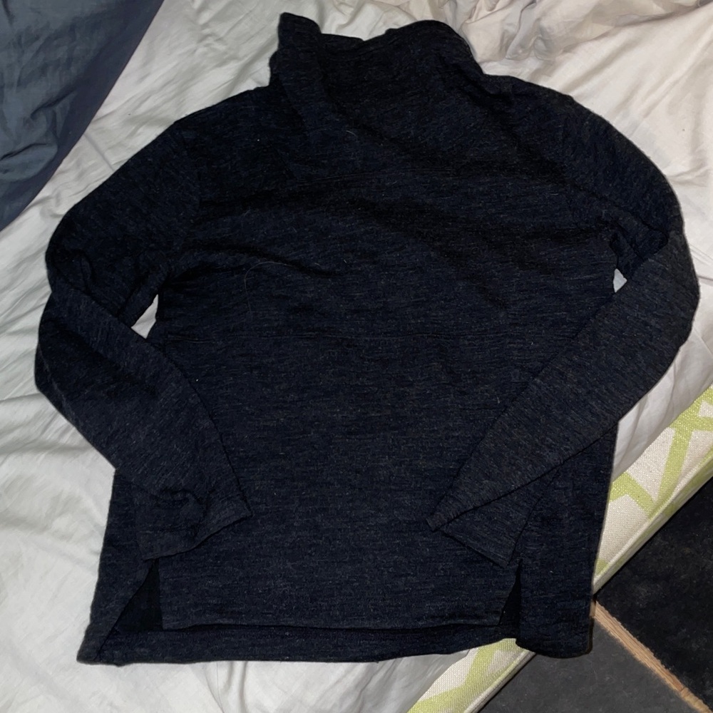 Nau Randygoat Wool Blend Pullover XS charcoal,